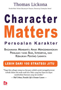 CHARACTER MATTERS