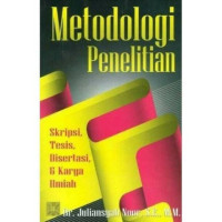 METODOLOGI PENELITIAN: Skripsi,Tesis,Disertasi, dan Karya ilmiah